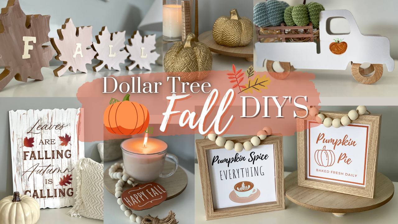 New Fall Dollar Tree DIY’s – Create a Super Simple DIY with FREE ...