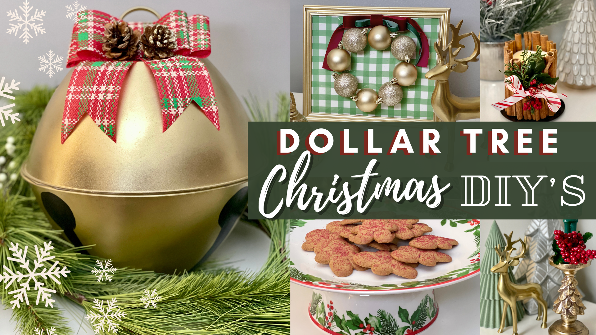 25 *BEST* DIY Holiday Ornaments! (Beginner friendly) Dollar Tree Christmas  2023 